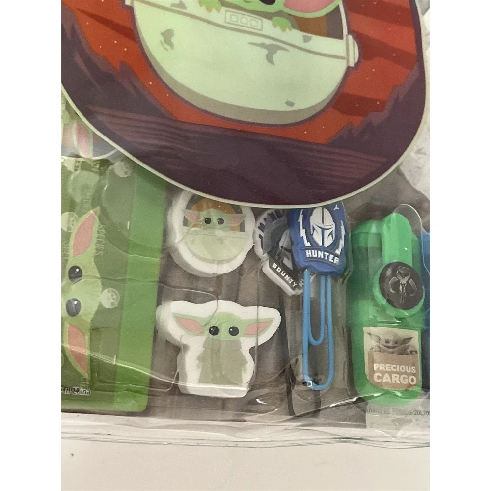 Star Wars The Mandalorian Stationery Set Grogu The Child 10pc Pouch Set 707522MD